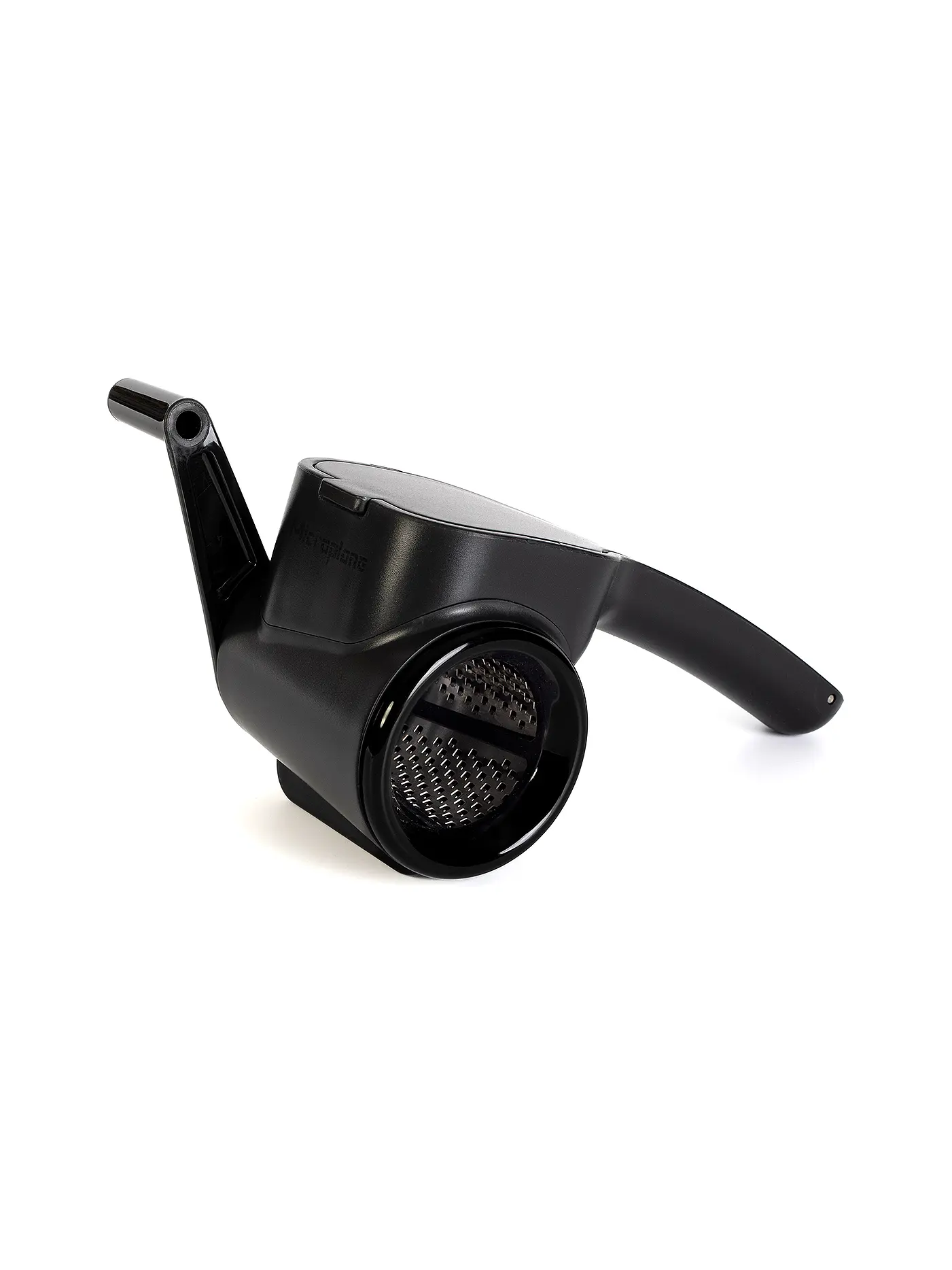 MICROPLANE | Rotierende Reibe 18,5cm Schwarz | 